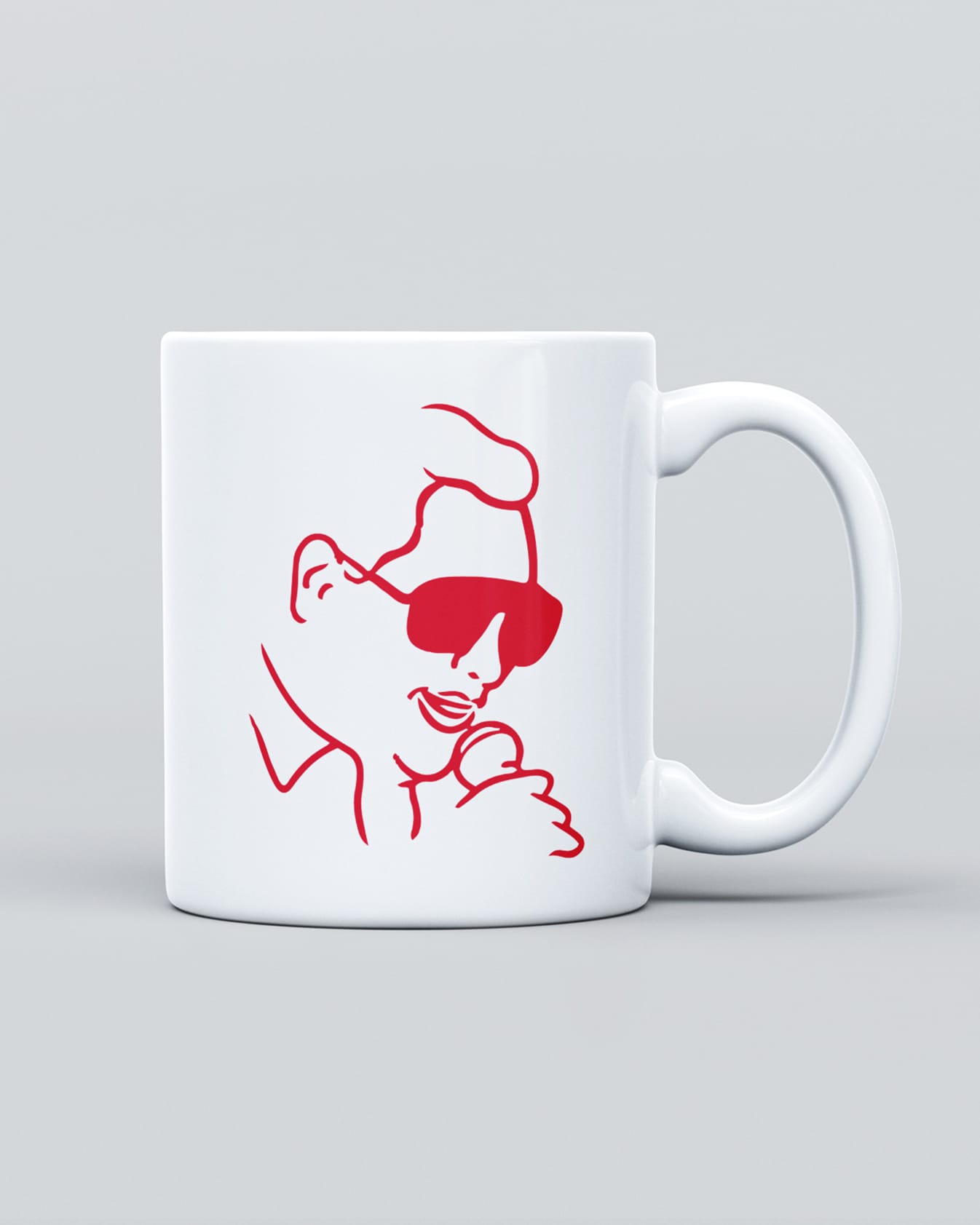Mug Rojo PR