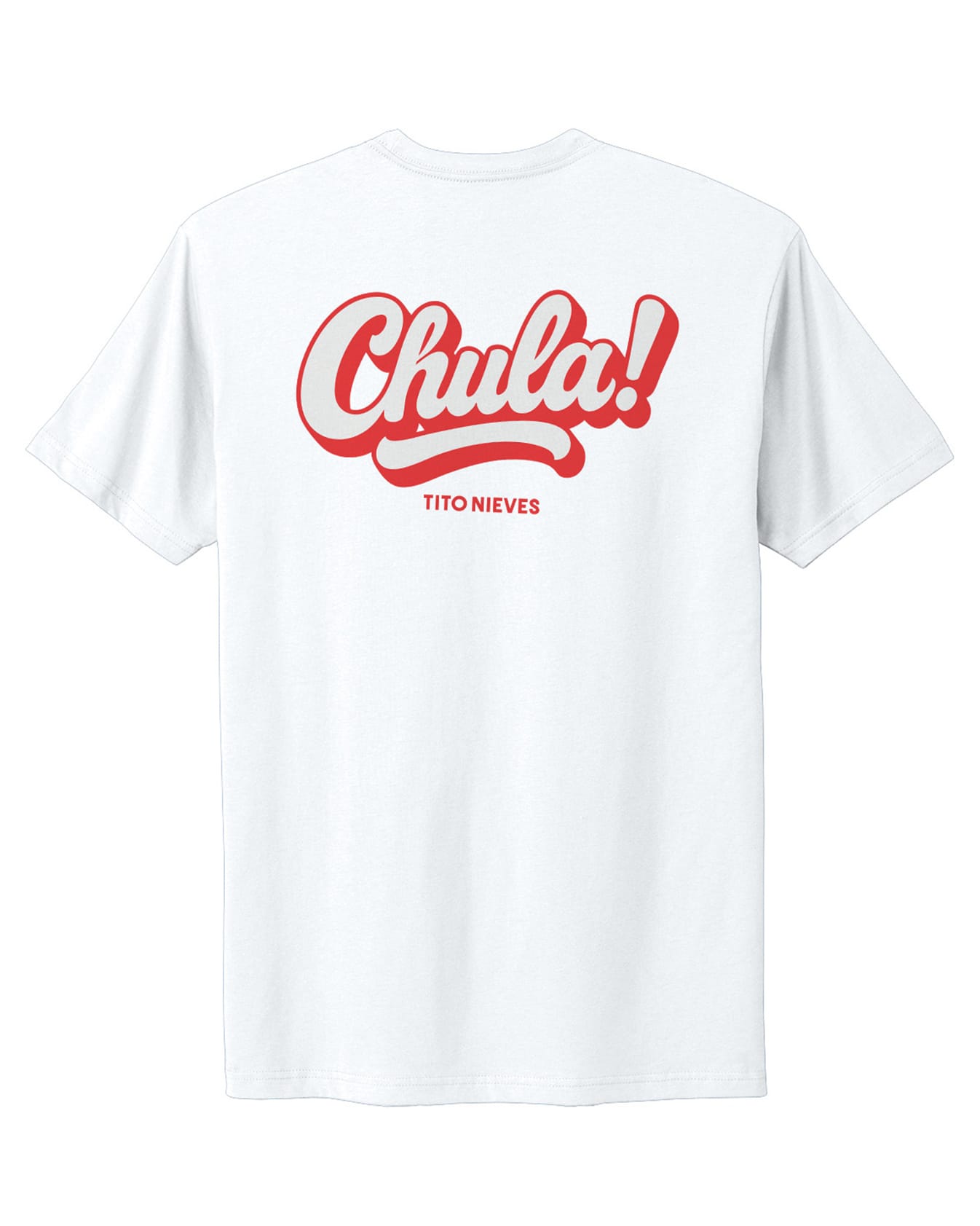 TSHIRT Chula Blanca Back PR