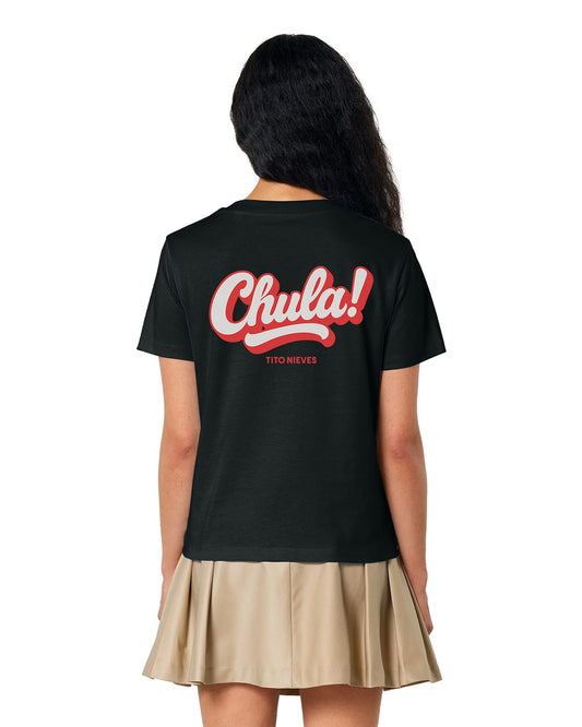 TSHIRT Chula Negro Back PR
