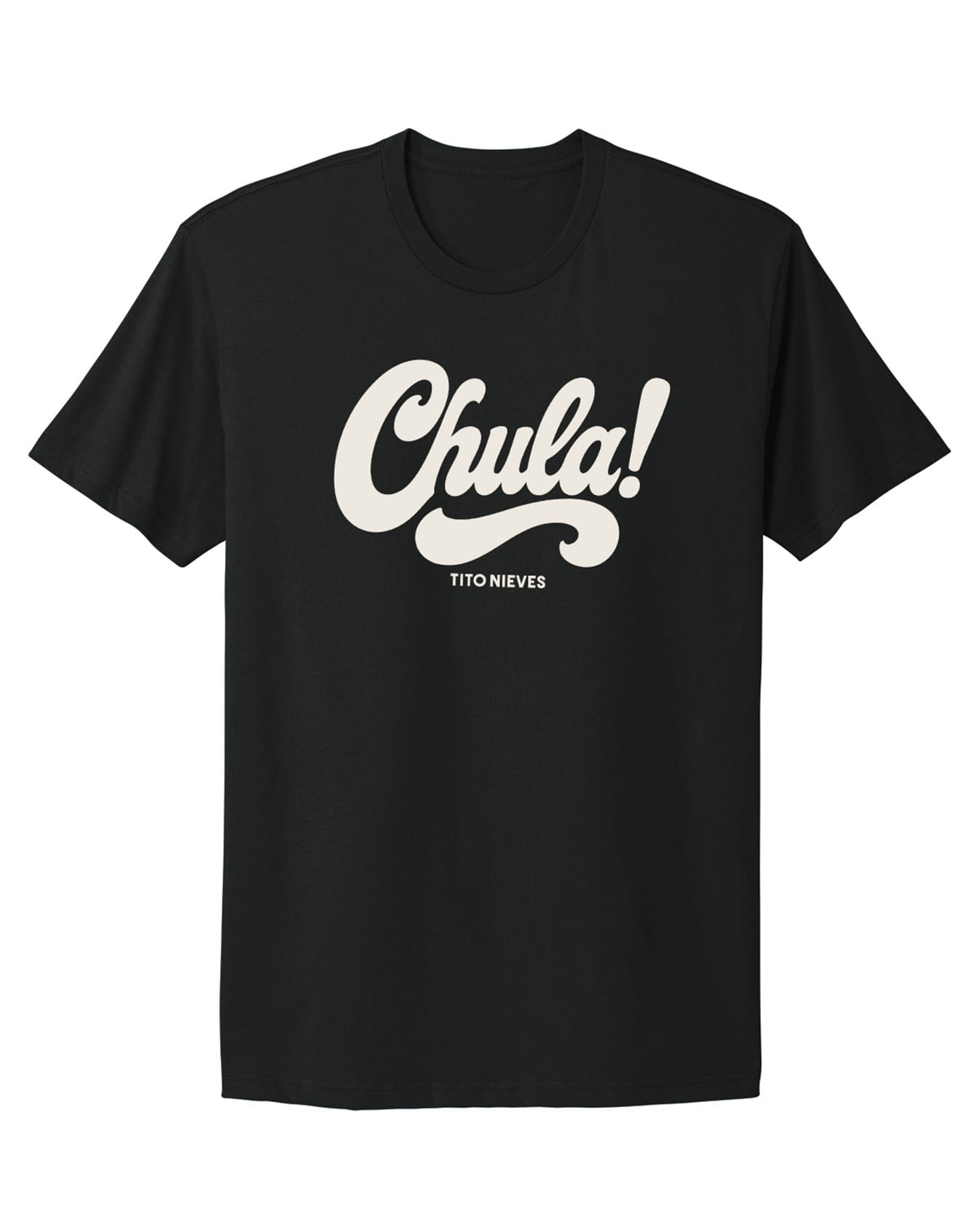 TSHIRT Chula Negro Blanco PR