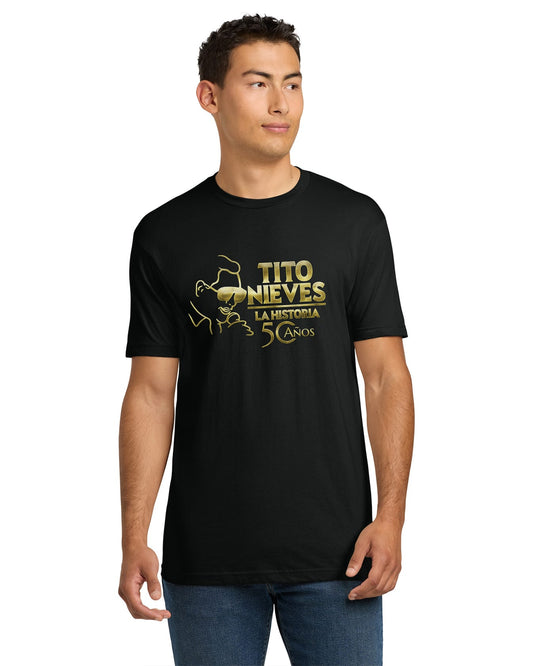 TSHIRT Negro Gold PR