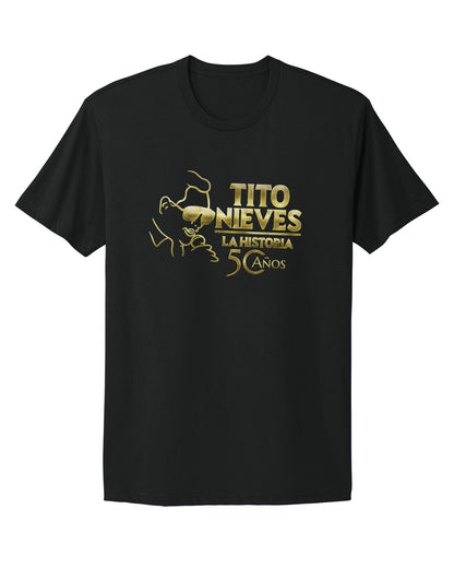 TSHIRT Negro Gold PR