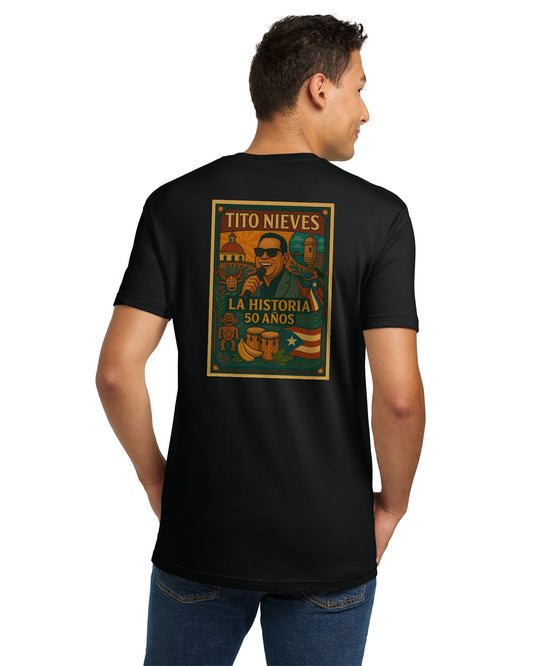 TSHIRT Negra Illustration PR