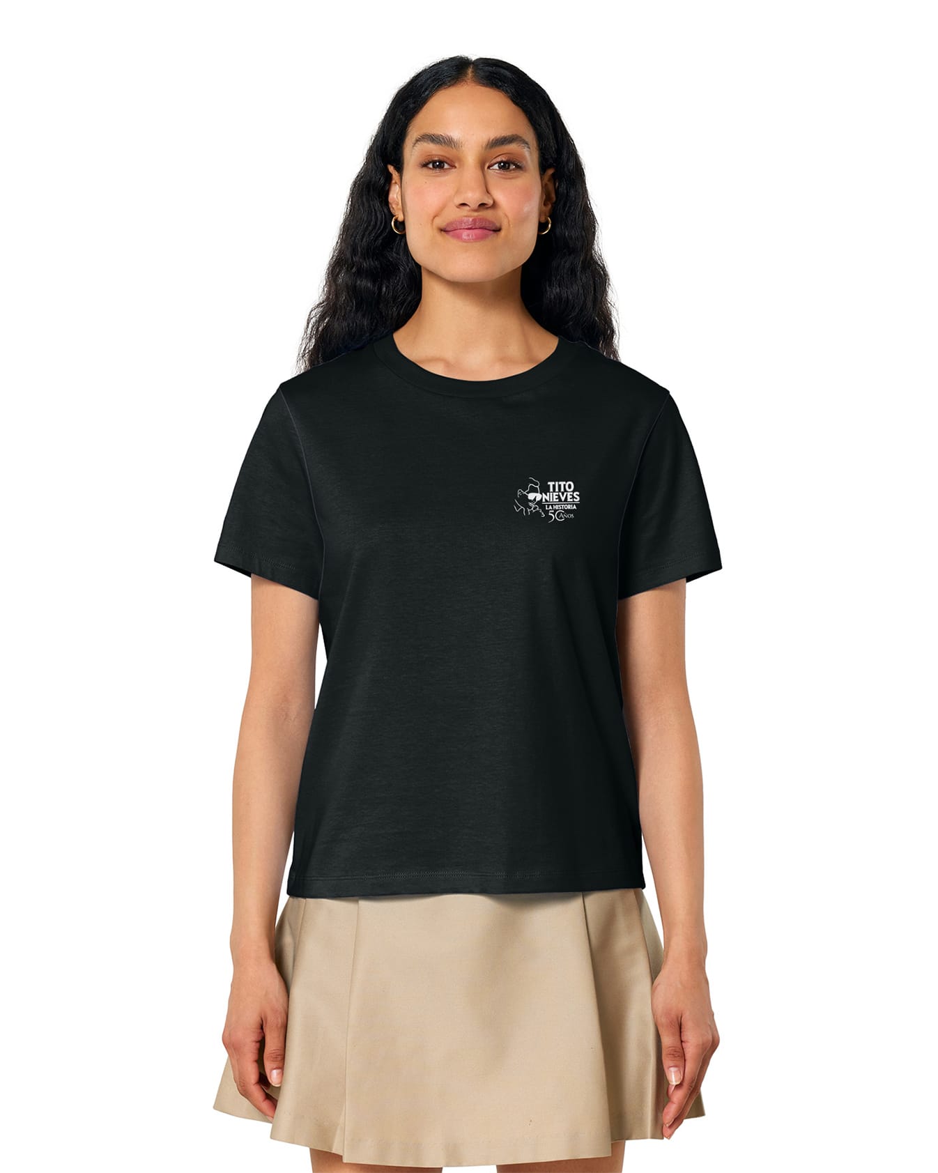 TSHIRT Negra Stamp PR